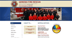 Desktop Screenshot of geneseefire.org